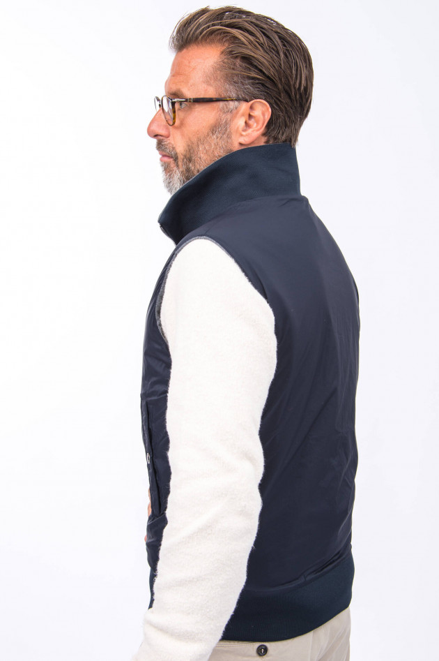 Moncler Wendegilet in Navy/Grau