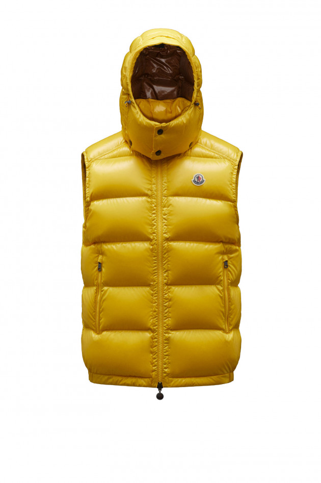 Moncler Daunen-Gilet BORMES in Gelb