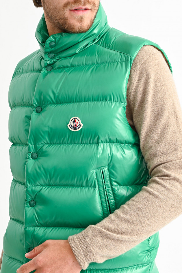 Moncler Gilet in Grasgrün