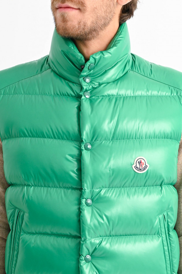 Moncler Gilet in Grasgrün