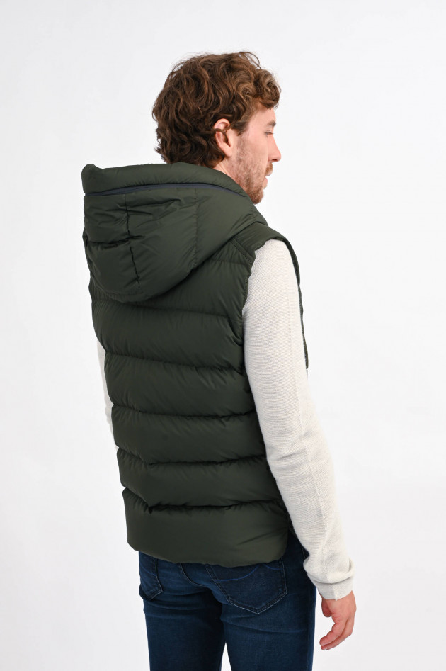 Moncler Daunenstepp-Gilet CARDAMINE in Oliv