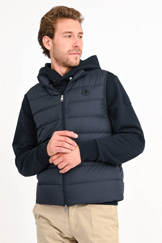 Moncler Daunenstepp-Gilet TREOMPAN in Navy