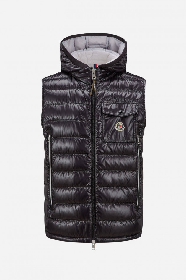 Moncler Daunenweste RAGOT in Schwarz