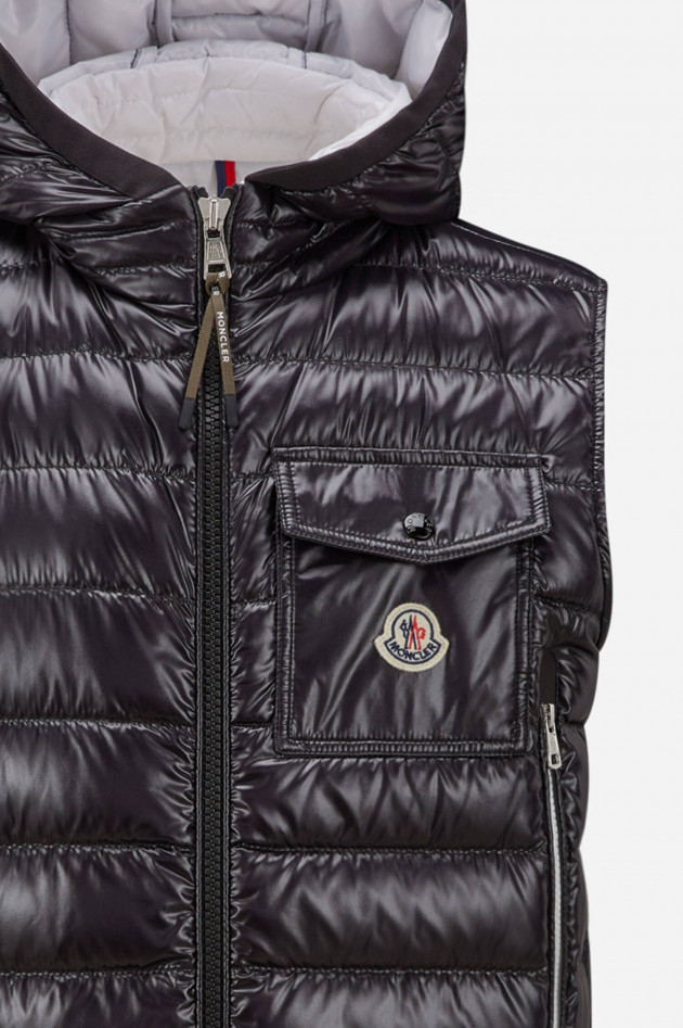 Moncler Daunenweste RAGOT in Schwarz