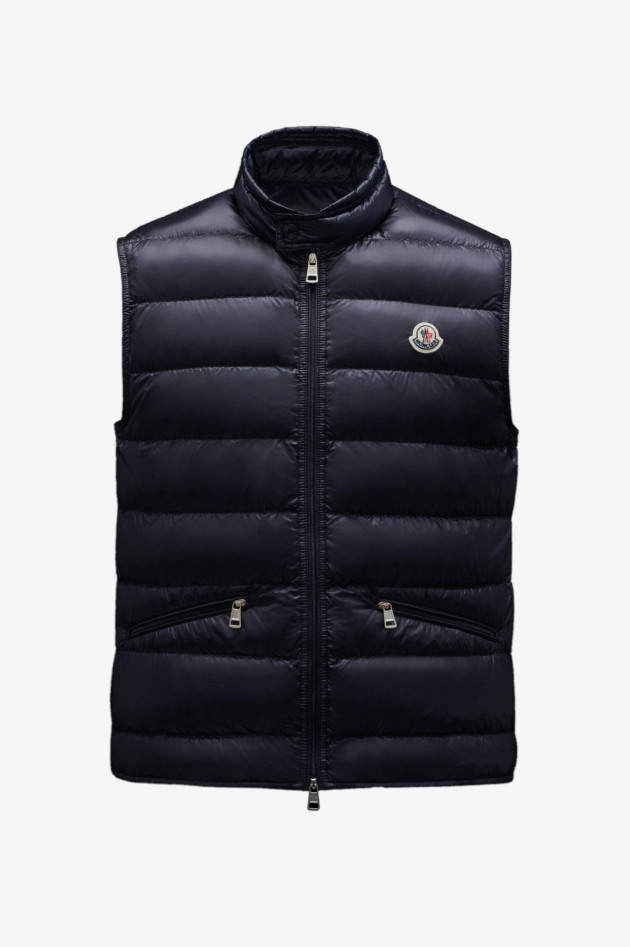 Moncler Daunenweste GUI in Navy