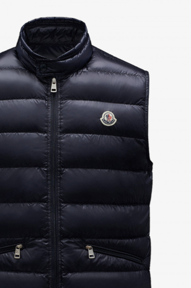 Moncler Daunenweste GUI in Navy