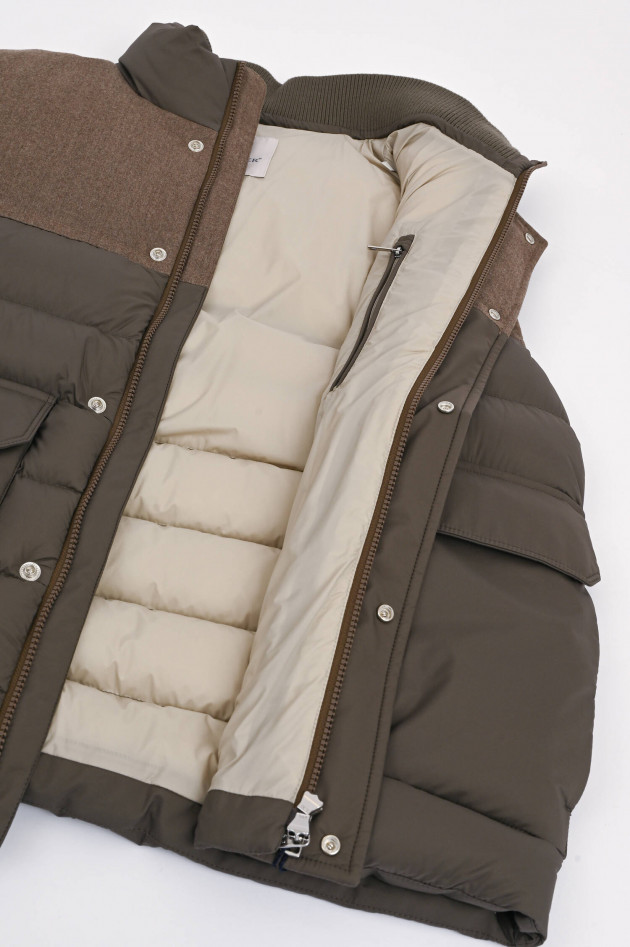 Moncler Daunengilet RANCE in Braun