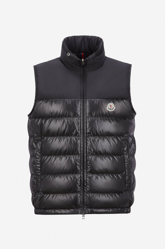 Moncler Daunengilet CERCES in Schwarz