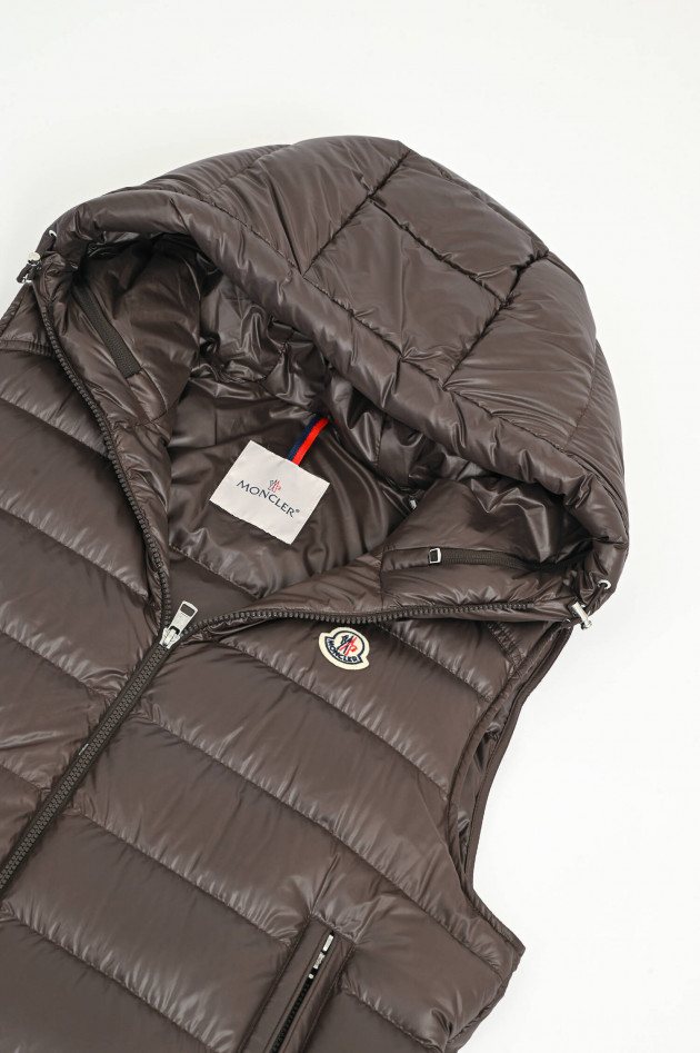 Moncler Daunengilet BARANT in Dunkelbraun