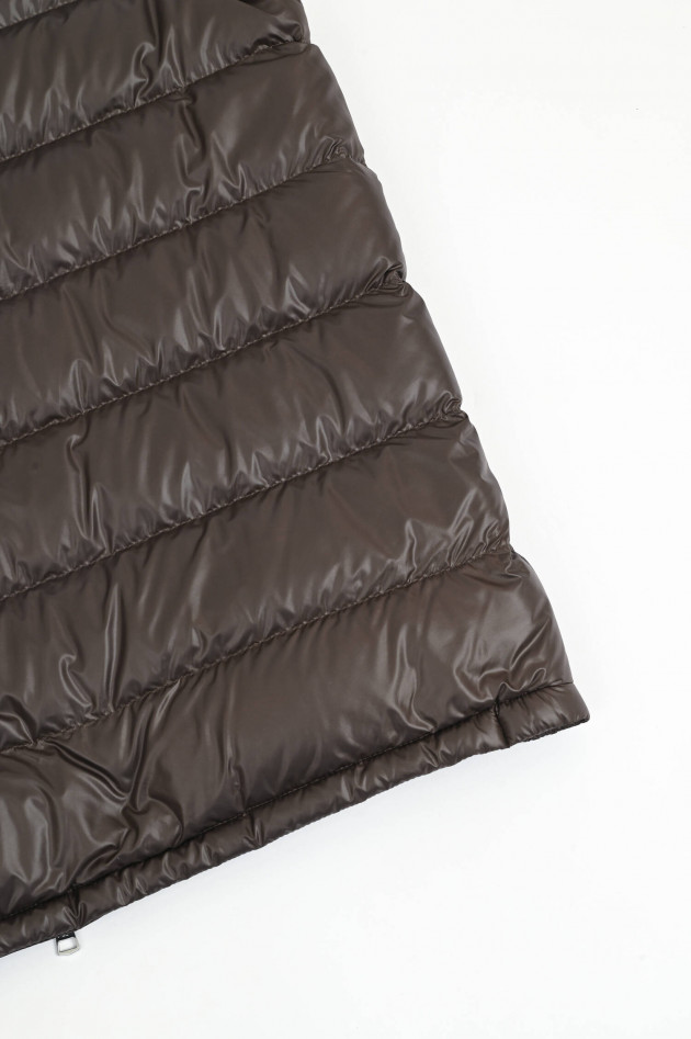 Moncler Daunengilet BARANT in Dunkelbraun