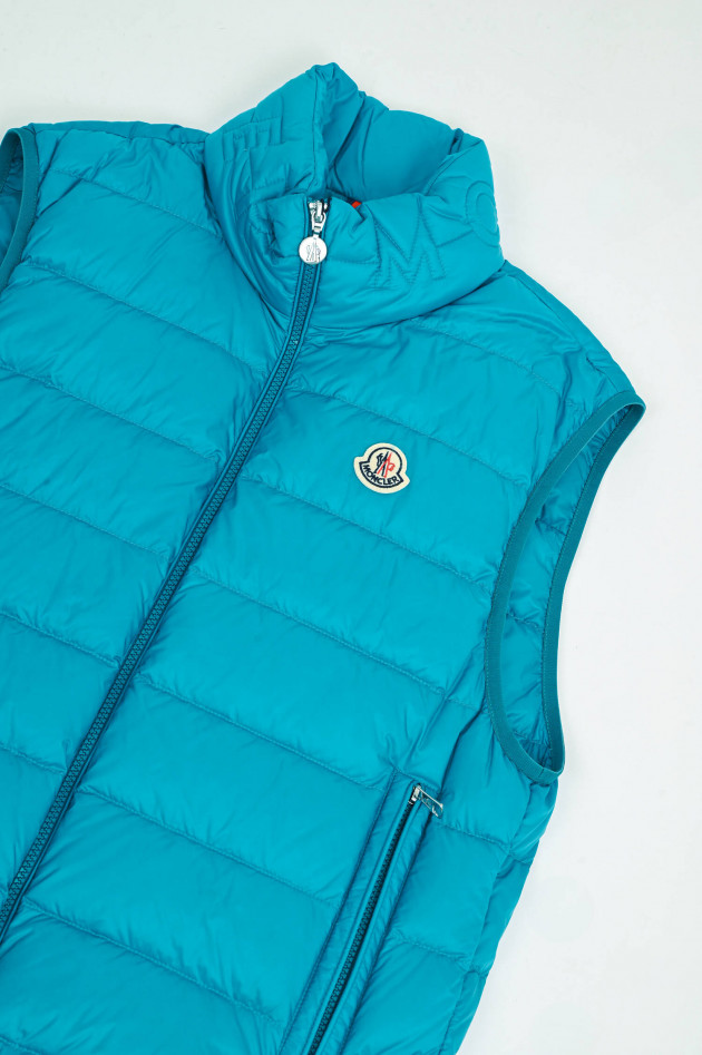 Moncler Daunen-Gilet ROCOQUE in Türkis
