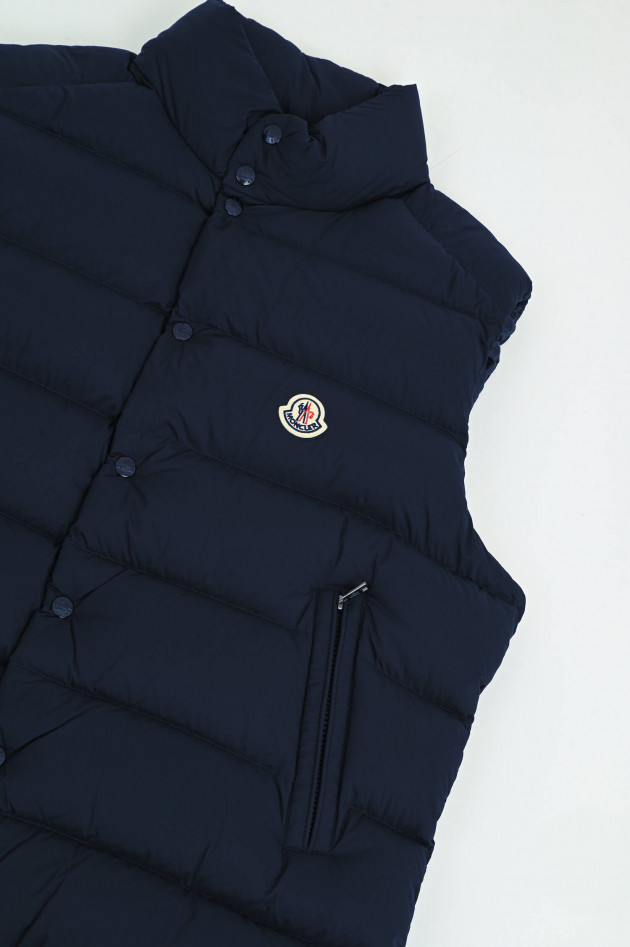 Moncler Klassisches TIBB Gilet in Navy