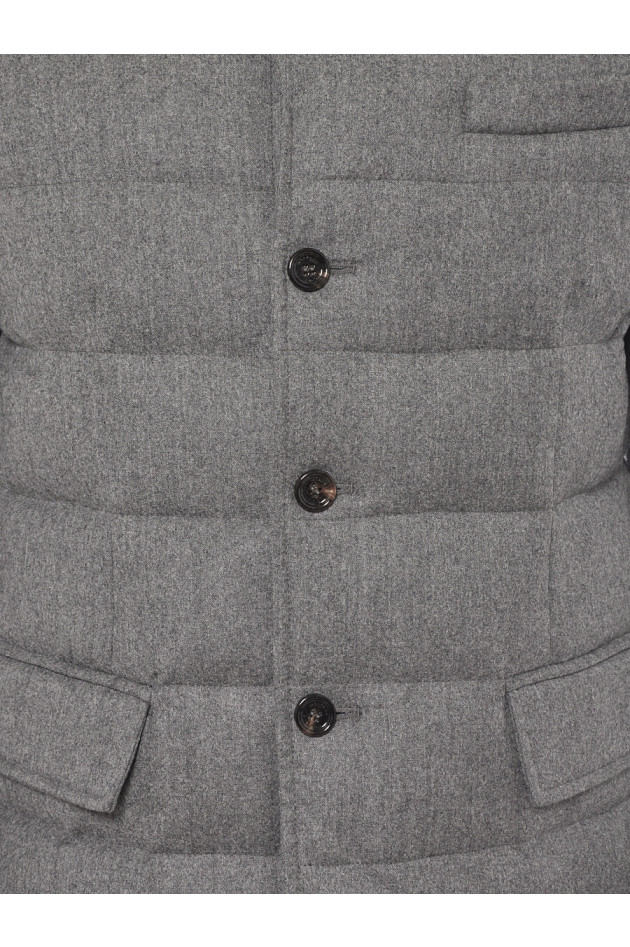 Moncler Daunenjacke Mittelgrau