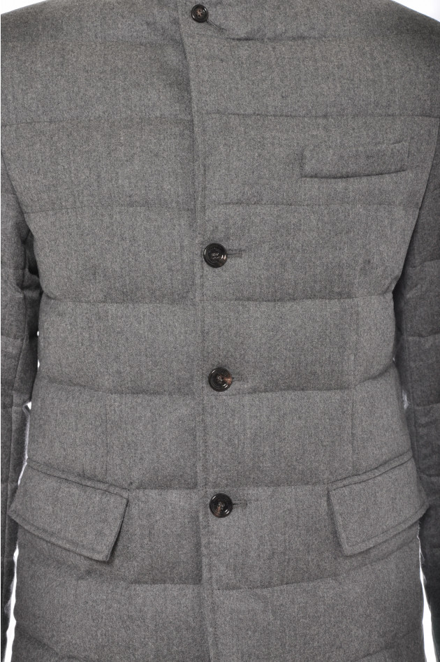 Moncler Daunenjacke Mittelgrau