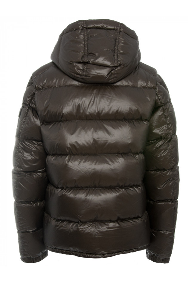 Moncler Leichtdaunenjacke Oliv