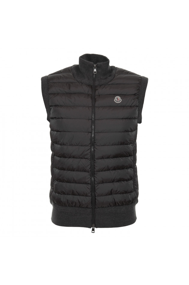 Moncler Daunengilet in Grau