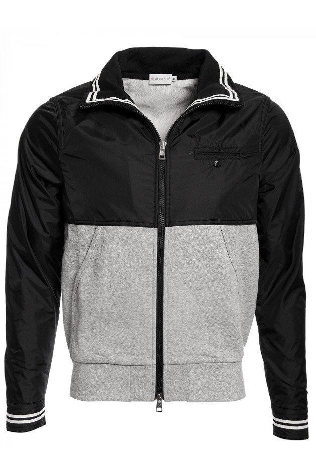 Moncler Jacke Grau/Schwarz