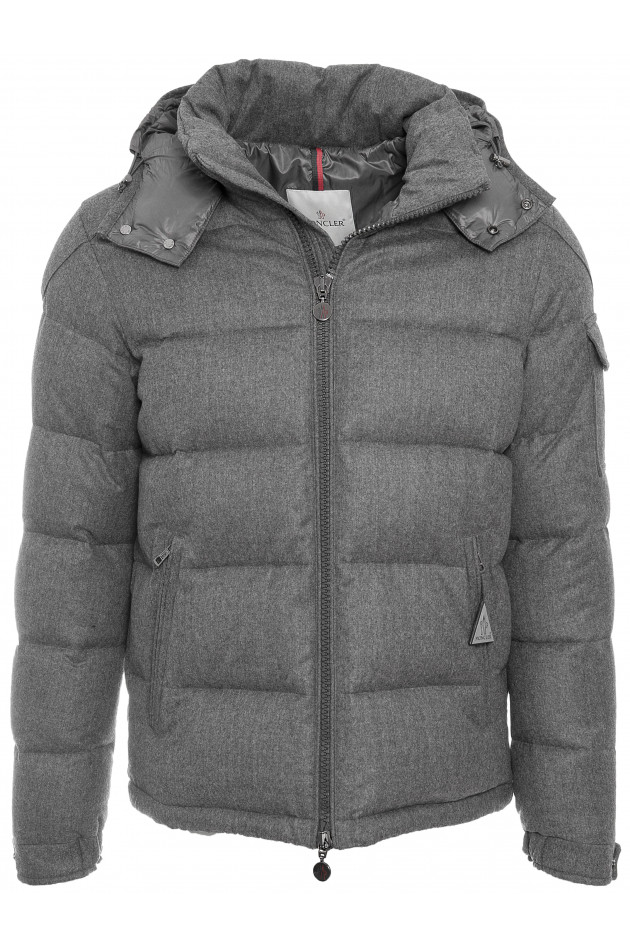 Moncler Daunenjacke Mittelgrau