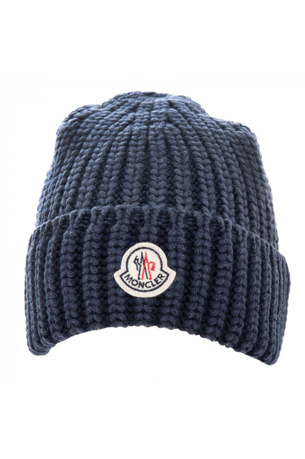 Moncler Strickmütze Navy