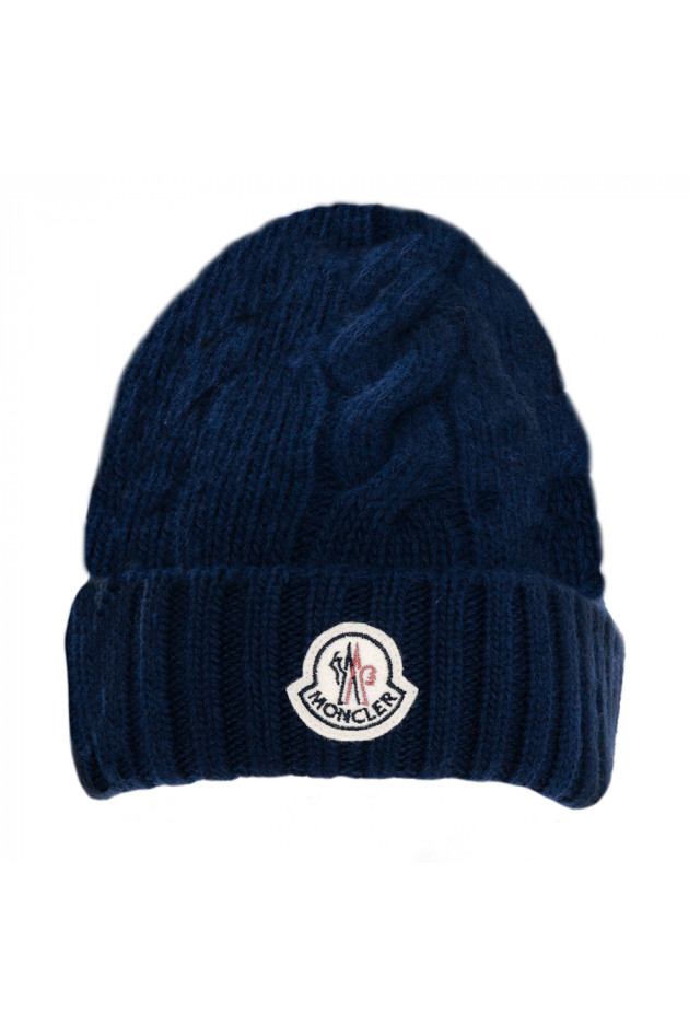 Moncler Strickmütze Blau