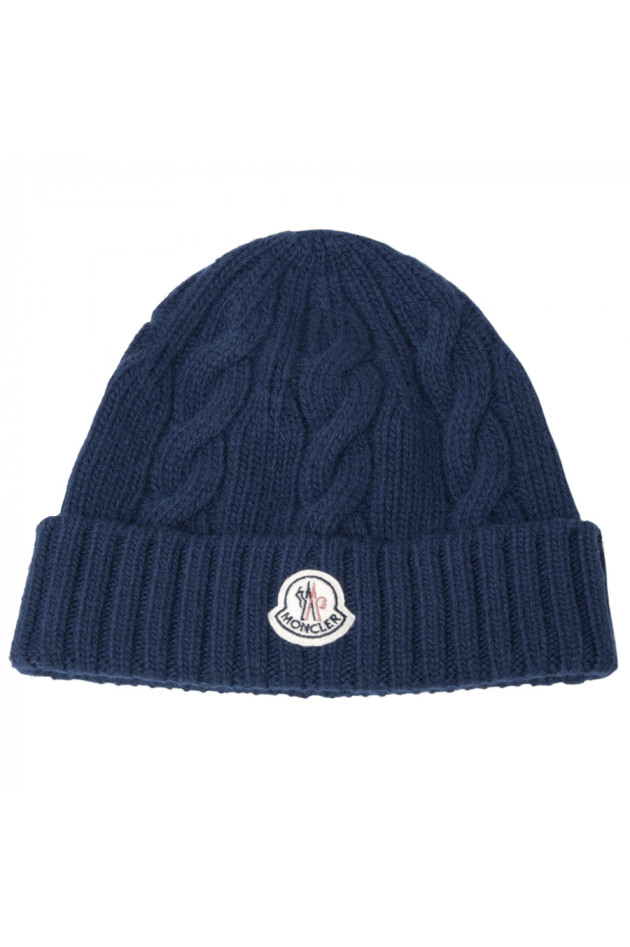 Moncler Strickmütze Blau