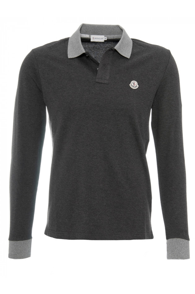 Moncler Poloshirt Anthrazit