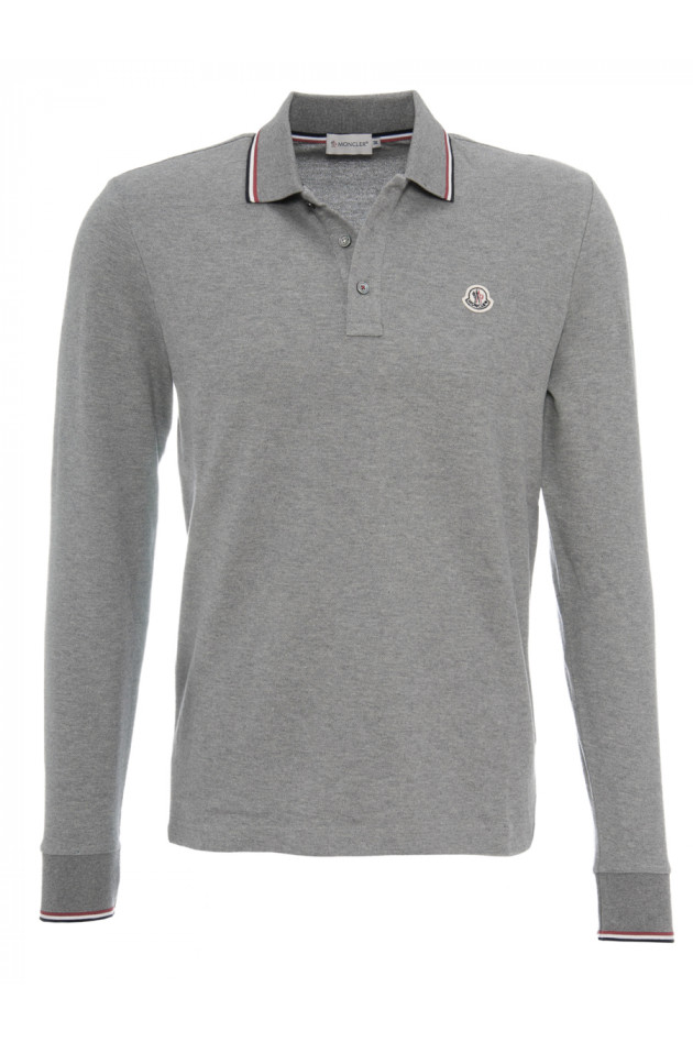Moncler Poloshirt Grau