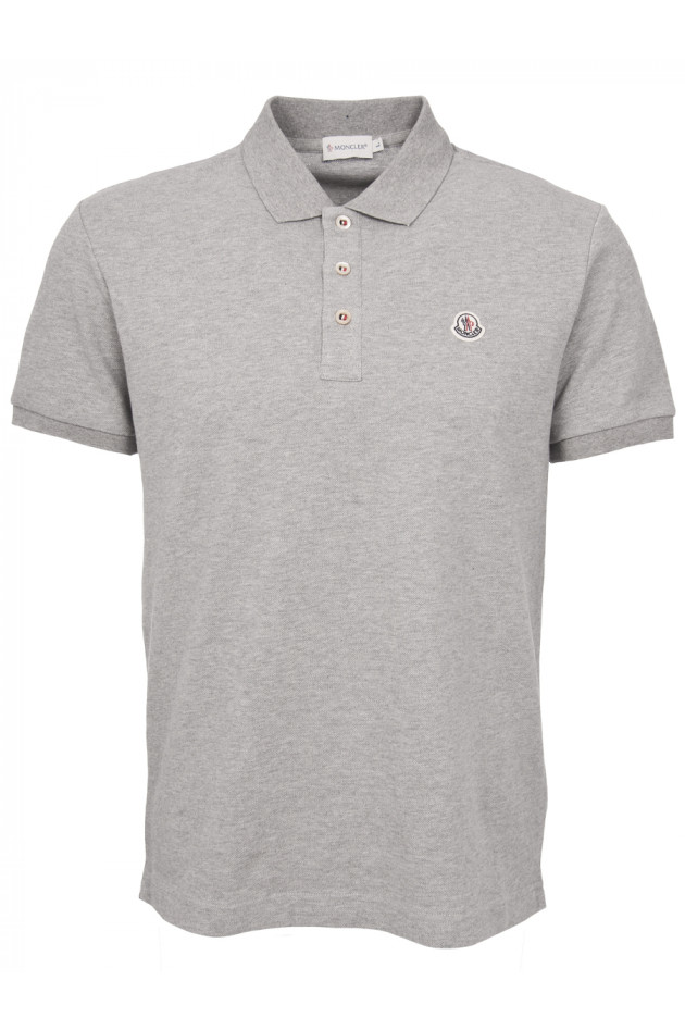 Moncler Poloshirt in Grau