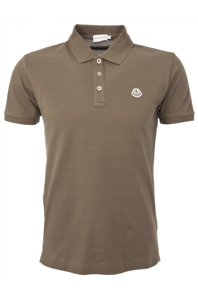 Moncler Poloshirt in Oliv