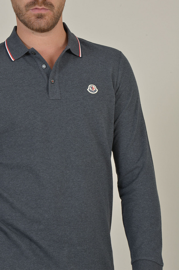 Moncler Poloshirt in Antra