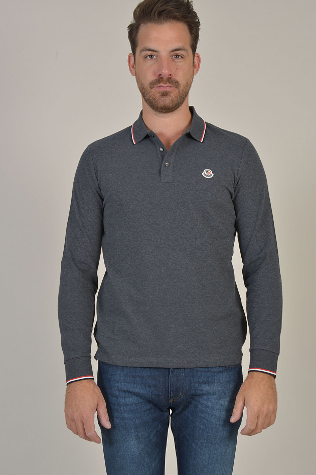 Moncler Poloshirt in Antra