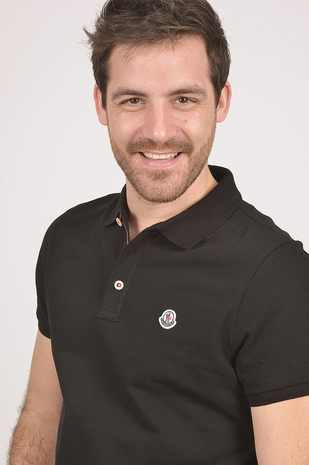 Moncler Poloshirt in Schwarz