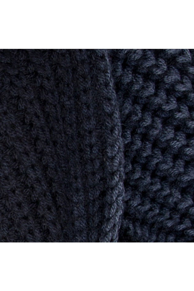 Moncler Strickschal Navy