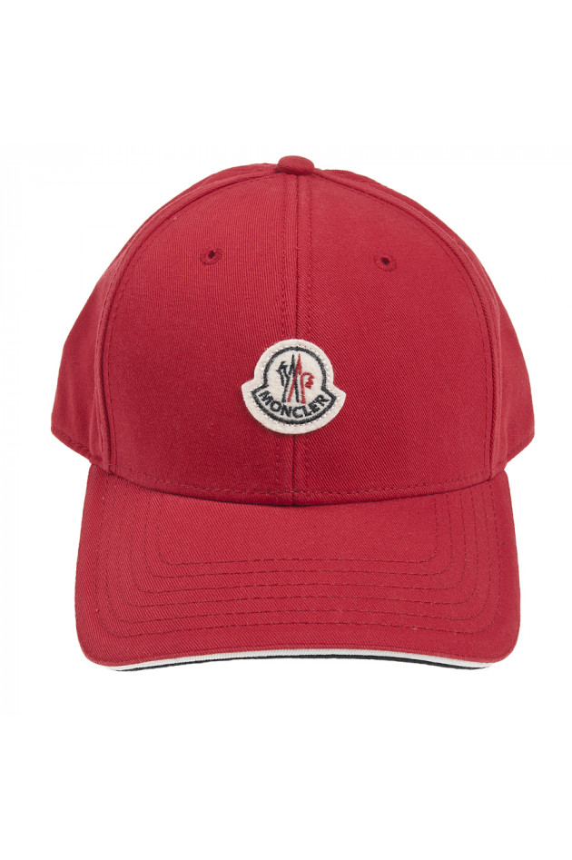 Moncler Schildkappe Rot