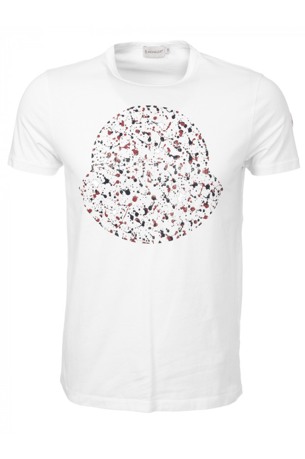 Moncler T-Shirt in Weiß
