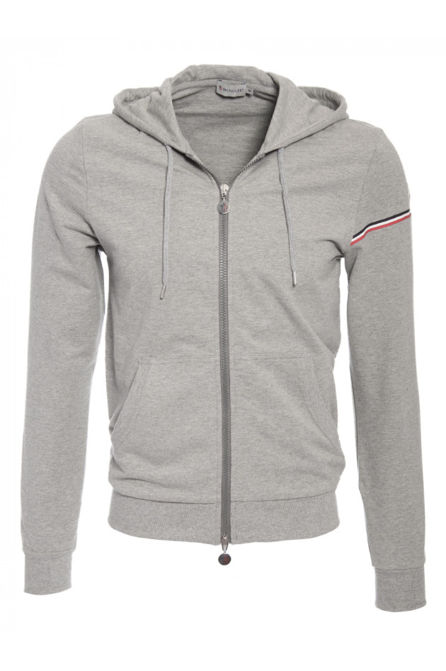 Sweatjacke Grau