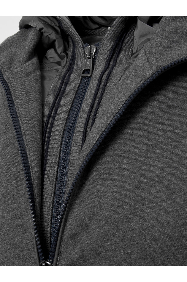 Moncler Sweatjacke Anthrazit