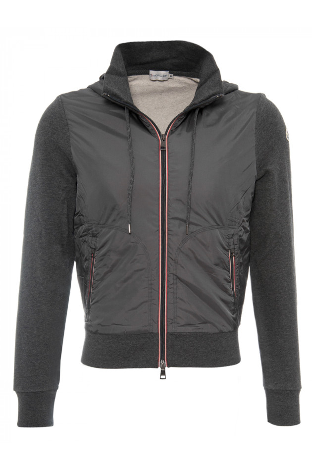 Moncler Sweatjacke Anthrazit