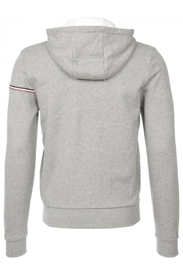 Moncler Sweatjacke Hellgrau