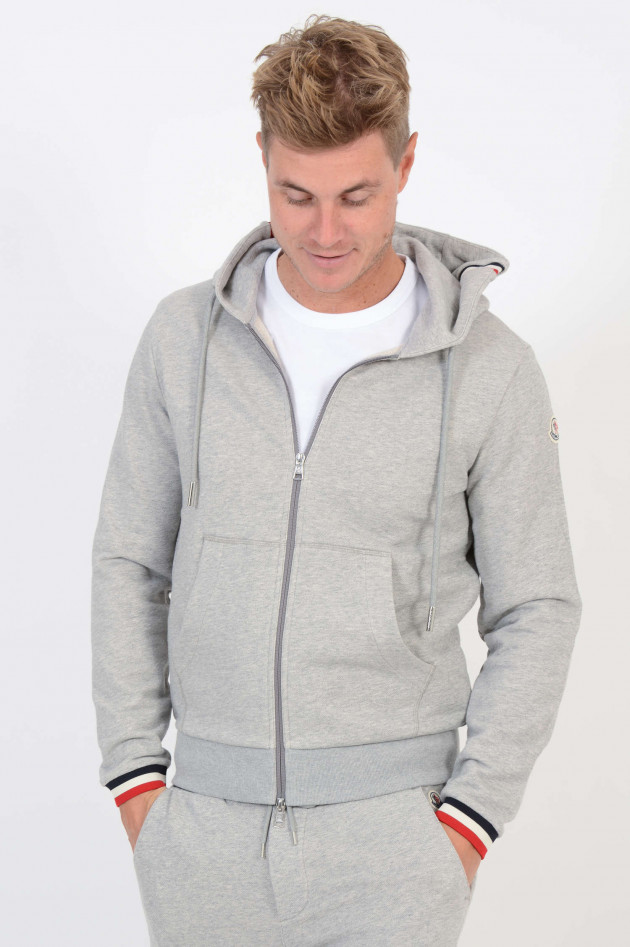 Moncler Sweatjacke in Grau