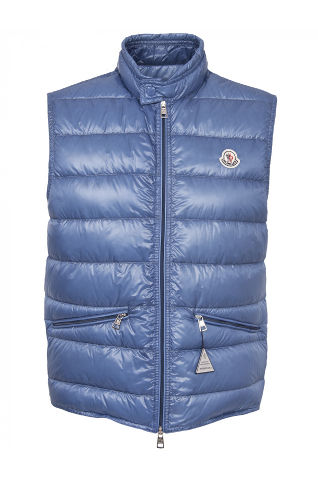 Moncler Daunenweste in Blau