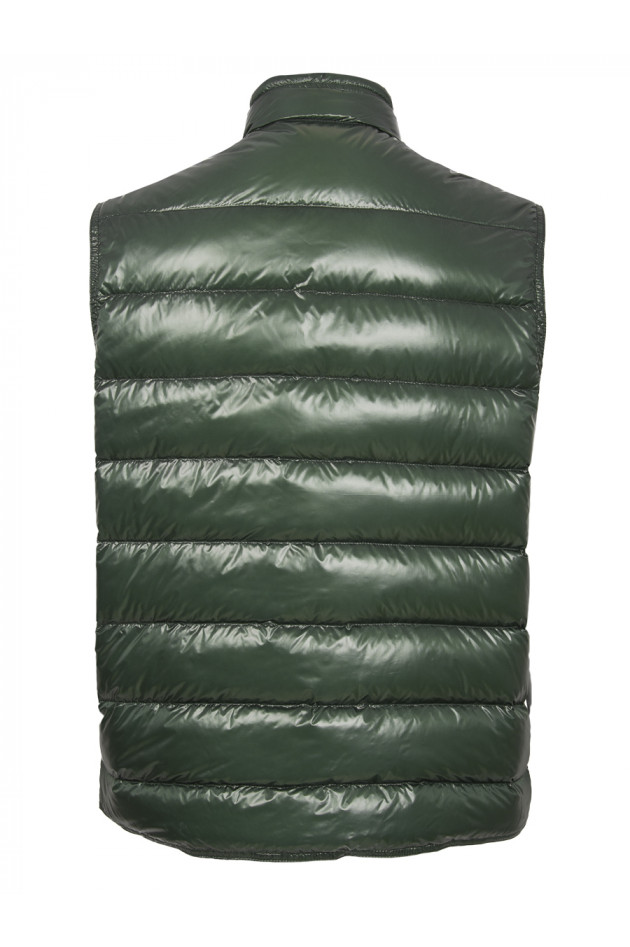 Moncler Daunenweste in Grün