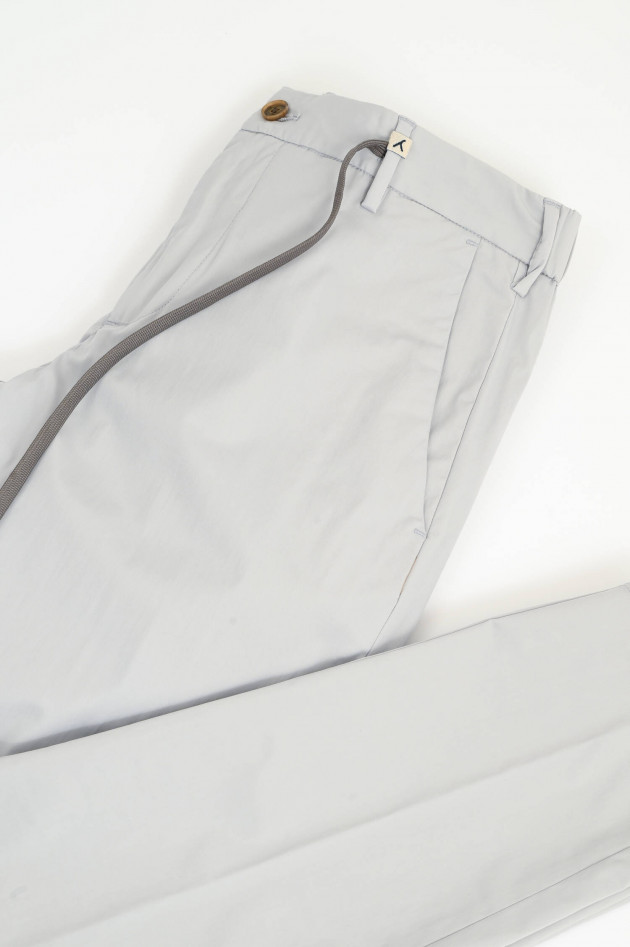 Myths Hose aus Baumwoll-Mix in Light Grey