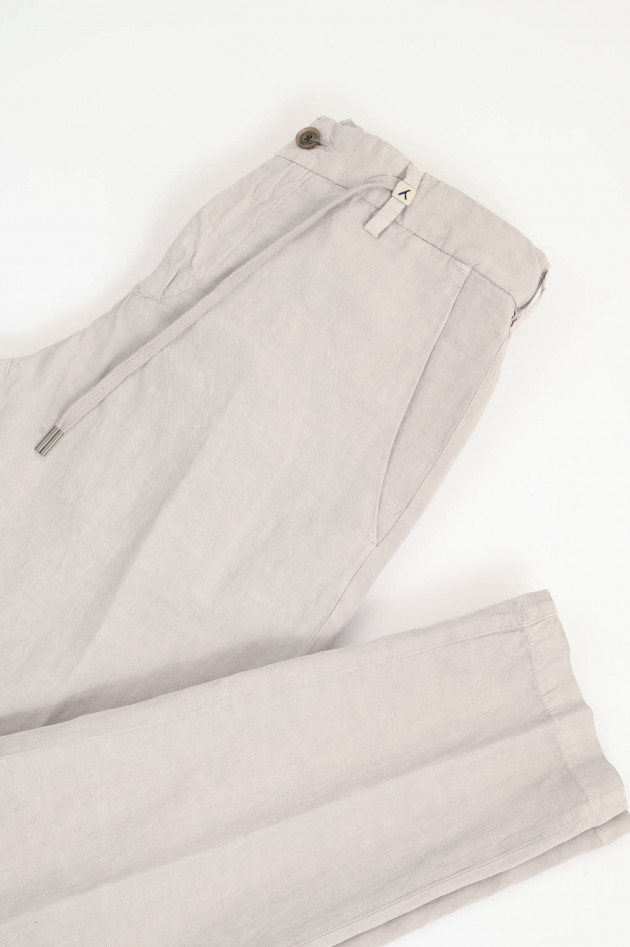 Myths Hose aus Lyocell-Leinen-Mix in Natur