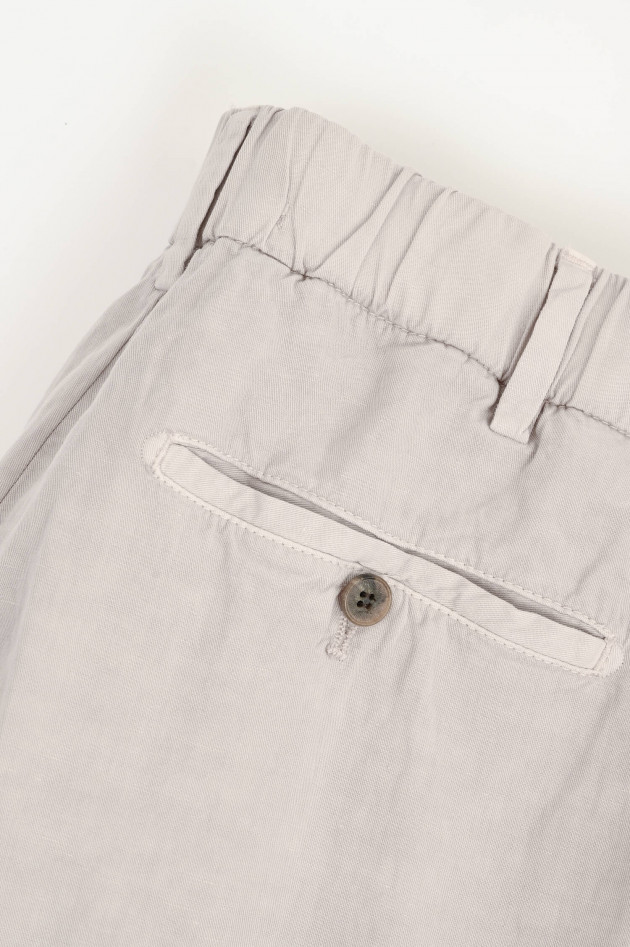 Myths Hose aus Lyocell-Leinen-Mix in Natur