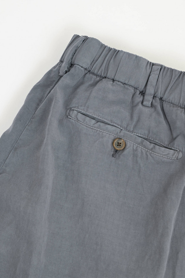 Myths Hose aus Lyocell-Leinen-Mix in Grau