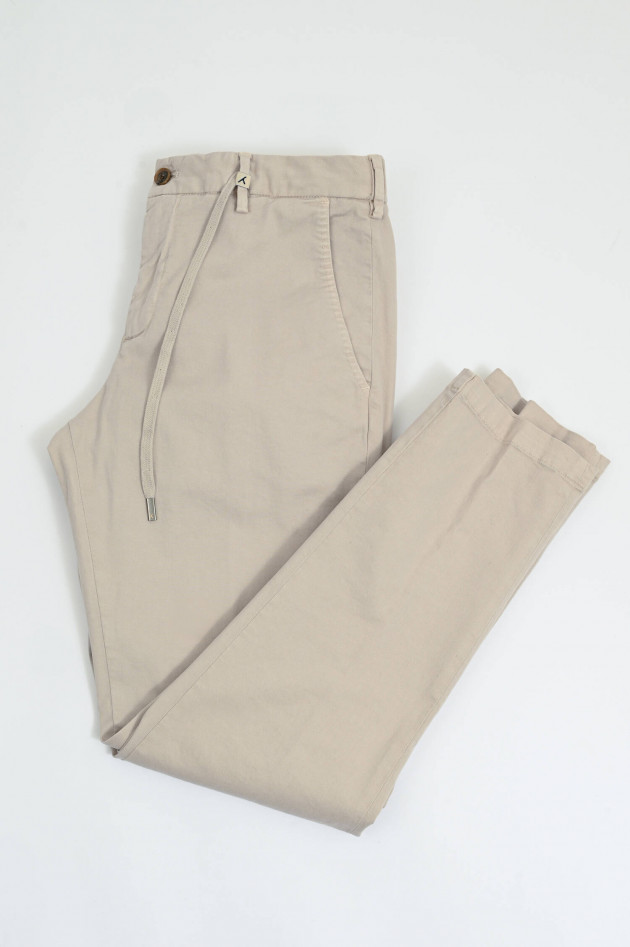 Myths Hose aus Leinen-Mix in Beige