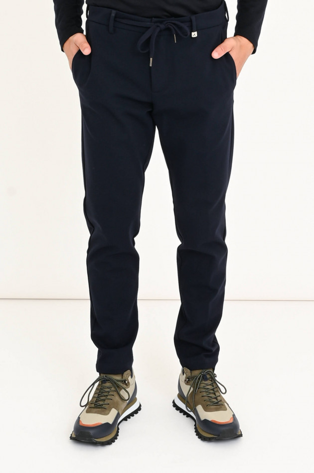 Myths Jersey Hose in Navy