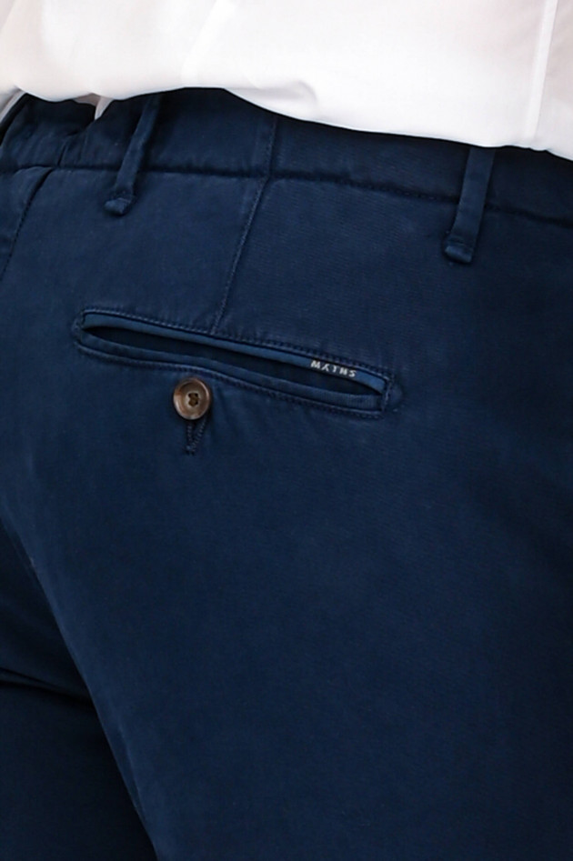 Myths Chino aus Baumwolle in Mittelblau
