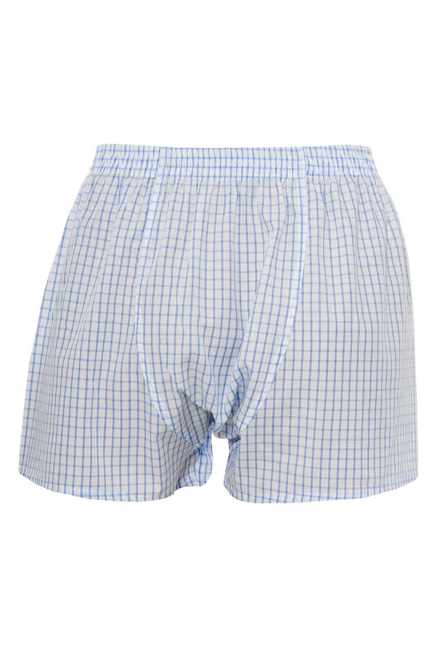 New Yorker Boxershorts Blau/Weiß